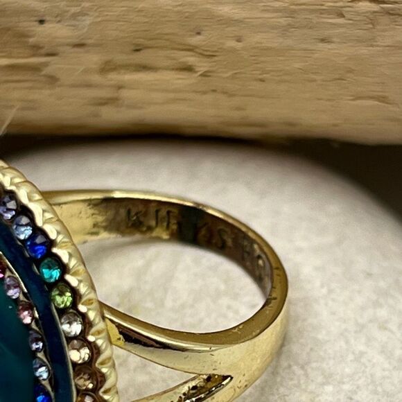 Kirks Folly Seaview Moon Rainbow Bridge Ring Size 7 - Picture 3 of 12